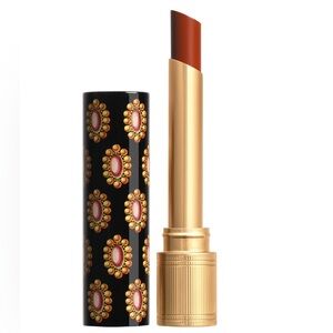 GUCCI Glow & Care Shine Lipstick - LUCY DARK ORANGE